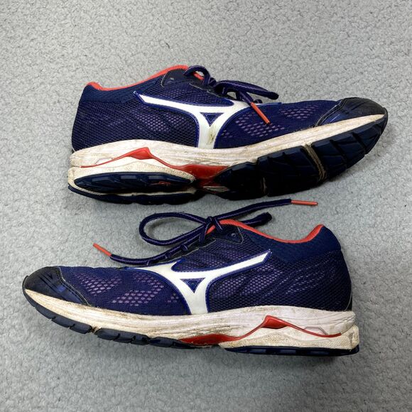 Mizuno Wave Rider 21 Womens Shoes Sz 9.5 Blue Running Athletic Sneaker Trainer - Picture 7 of 16
